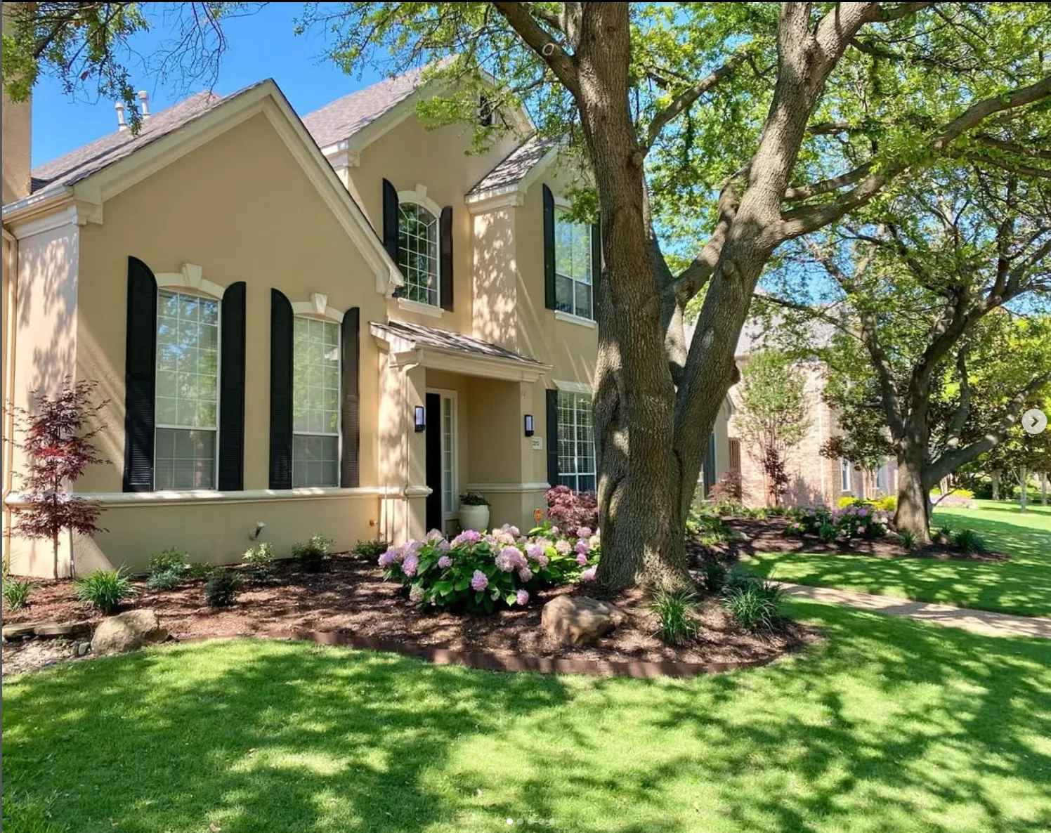 Southern Pro-Vision completed landscaping project